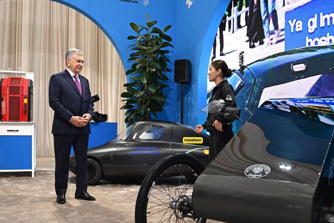 Prezident innovaciyalıq joybarlar menen tanıstı