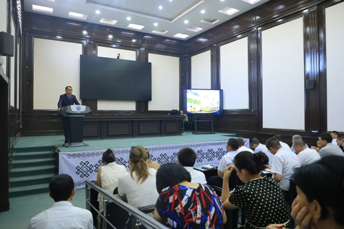 Nókis mámleketlik texnika universitetinde jańa oqıw jılı aldınan áhmiyetli jıynalıs ótkerildi