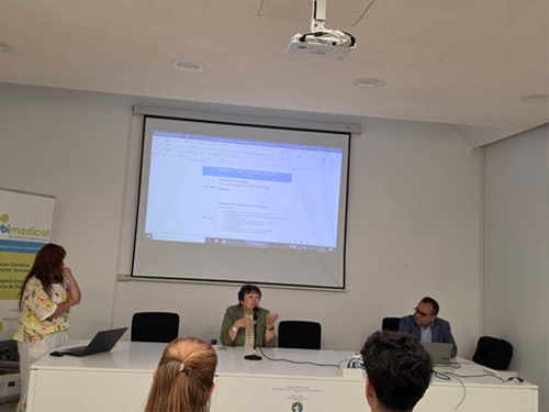 Nókis mámleketlik texnika universiteti wákilleri — MECAS joybarı sheńberinde Portugaliyada