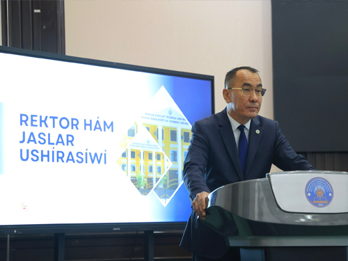 Rektor hám student-jaslar ushırasıwı