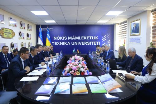NMTUda ASIIN xalıqaralıq akkreditaciya ekspertleri menen ushırasıw bolıp ótpekte